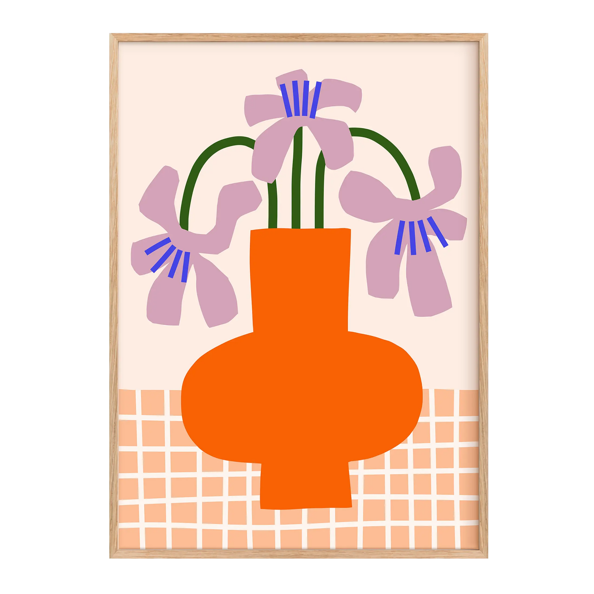 Orange Vase