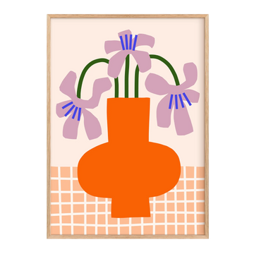 Orange Vase