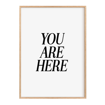 You are here