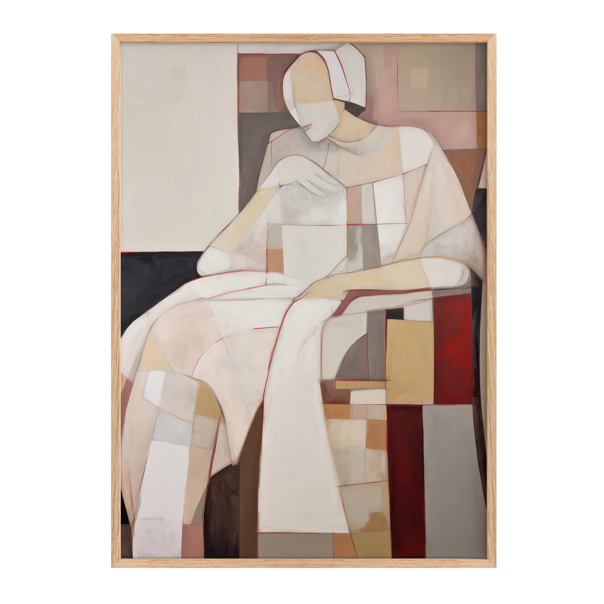 Cubist Reclining Figure