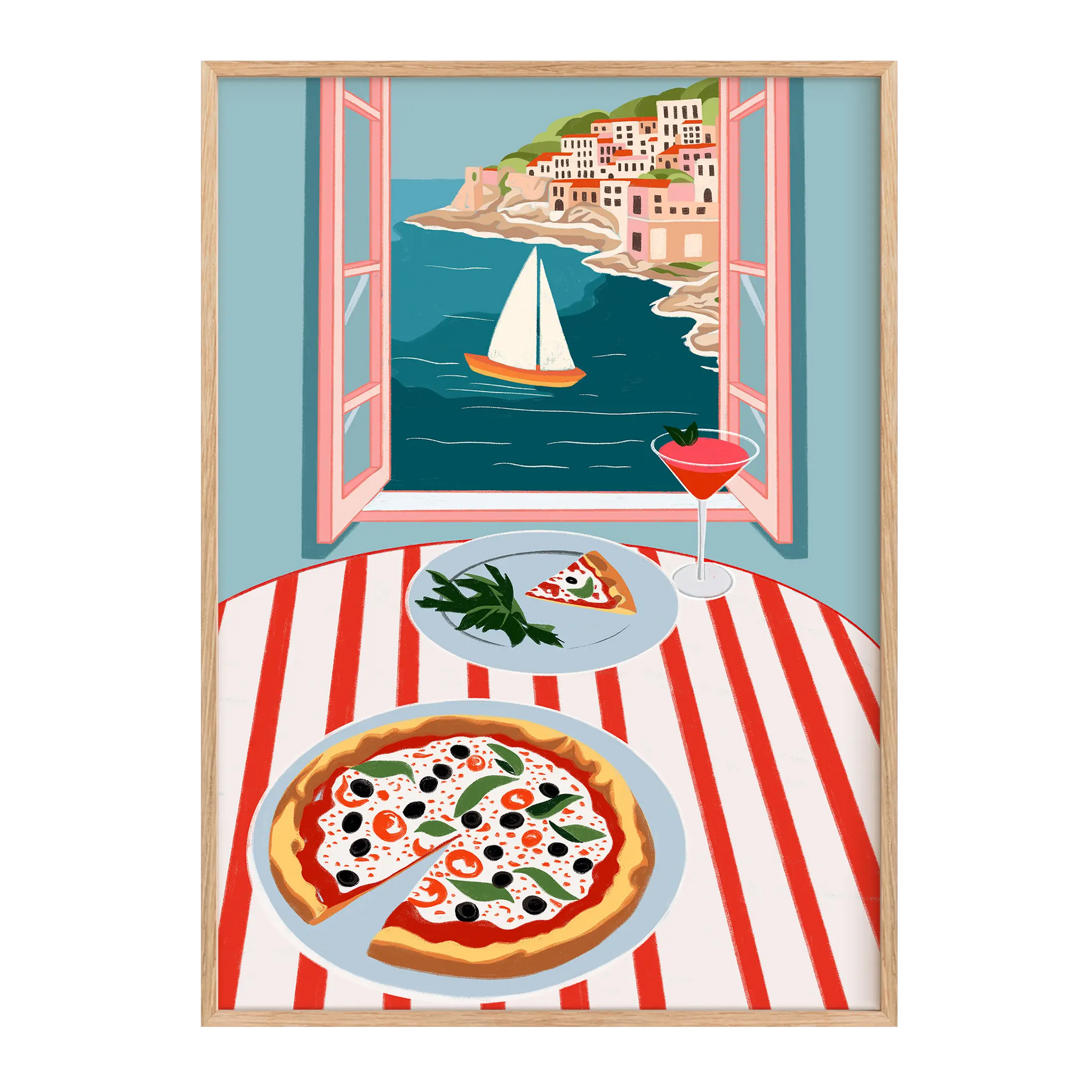 Pizza au Bord de la Mer