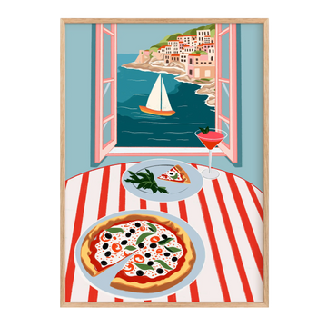 Pizza au Bord de la Mer