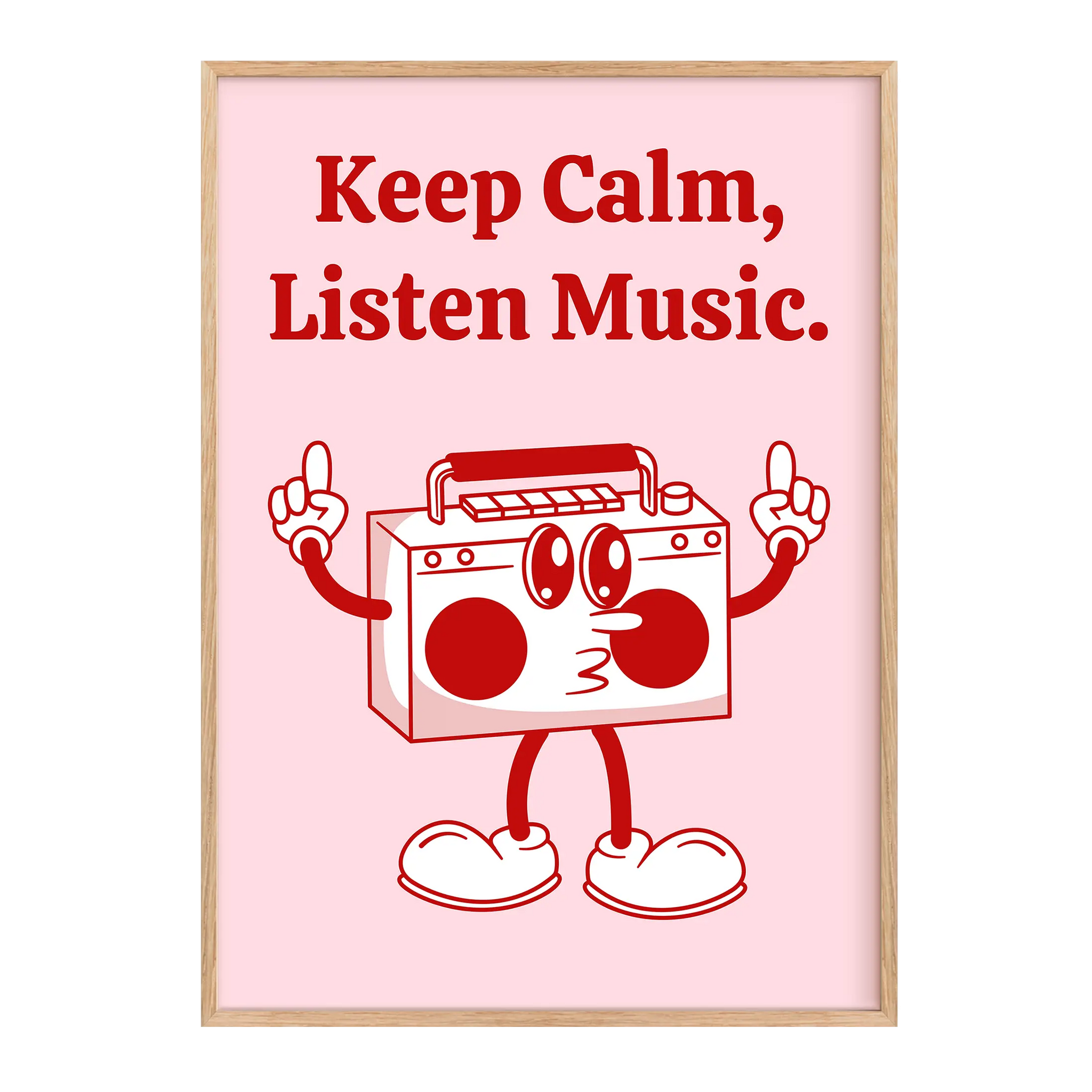 Keep calm, listen music