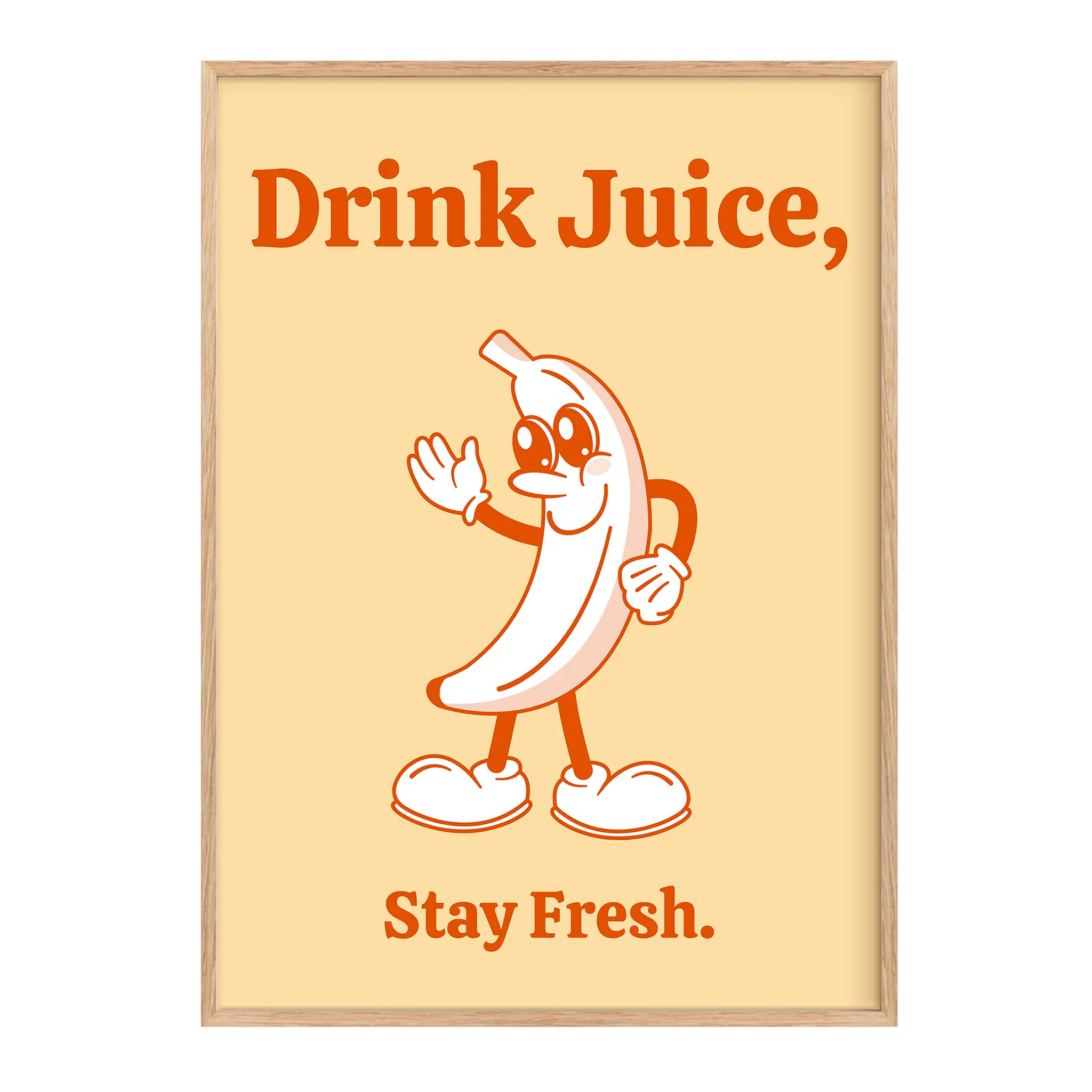 Drink juice, stay fresh