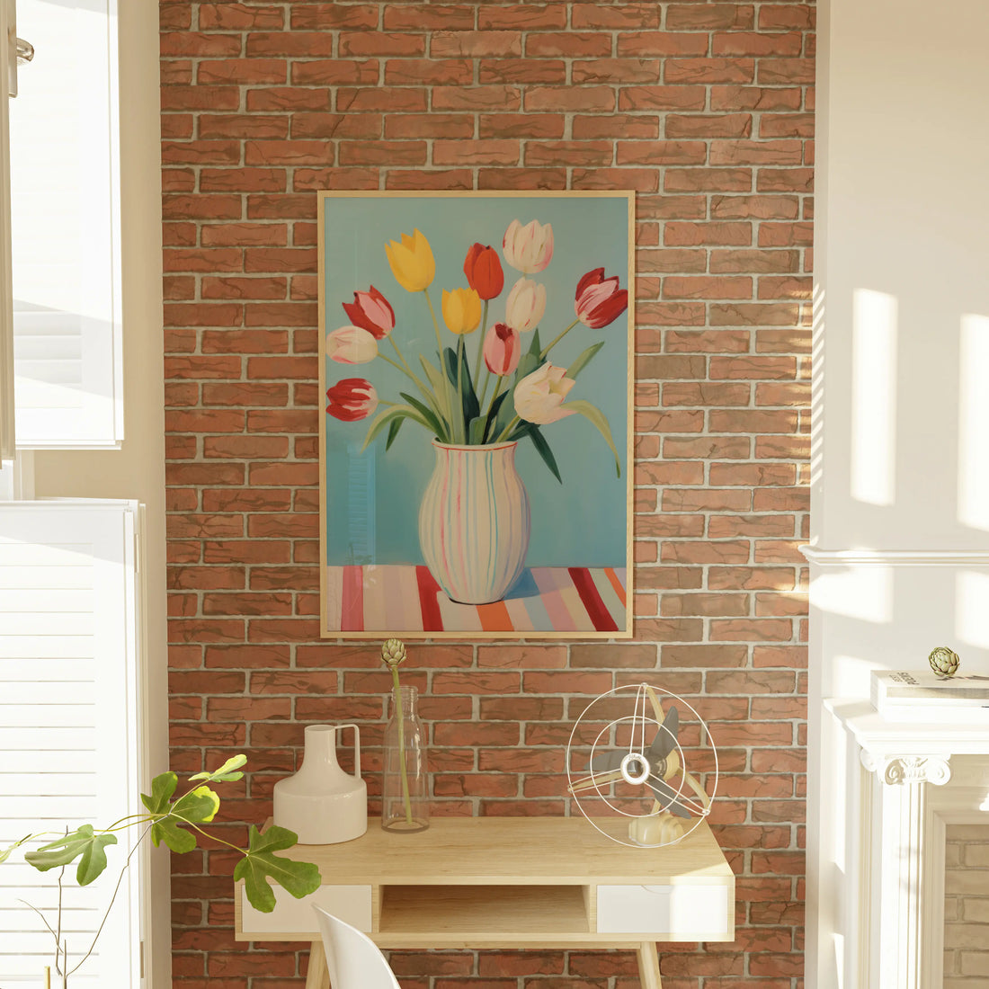 Vase de Tulipes