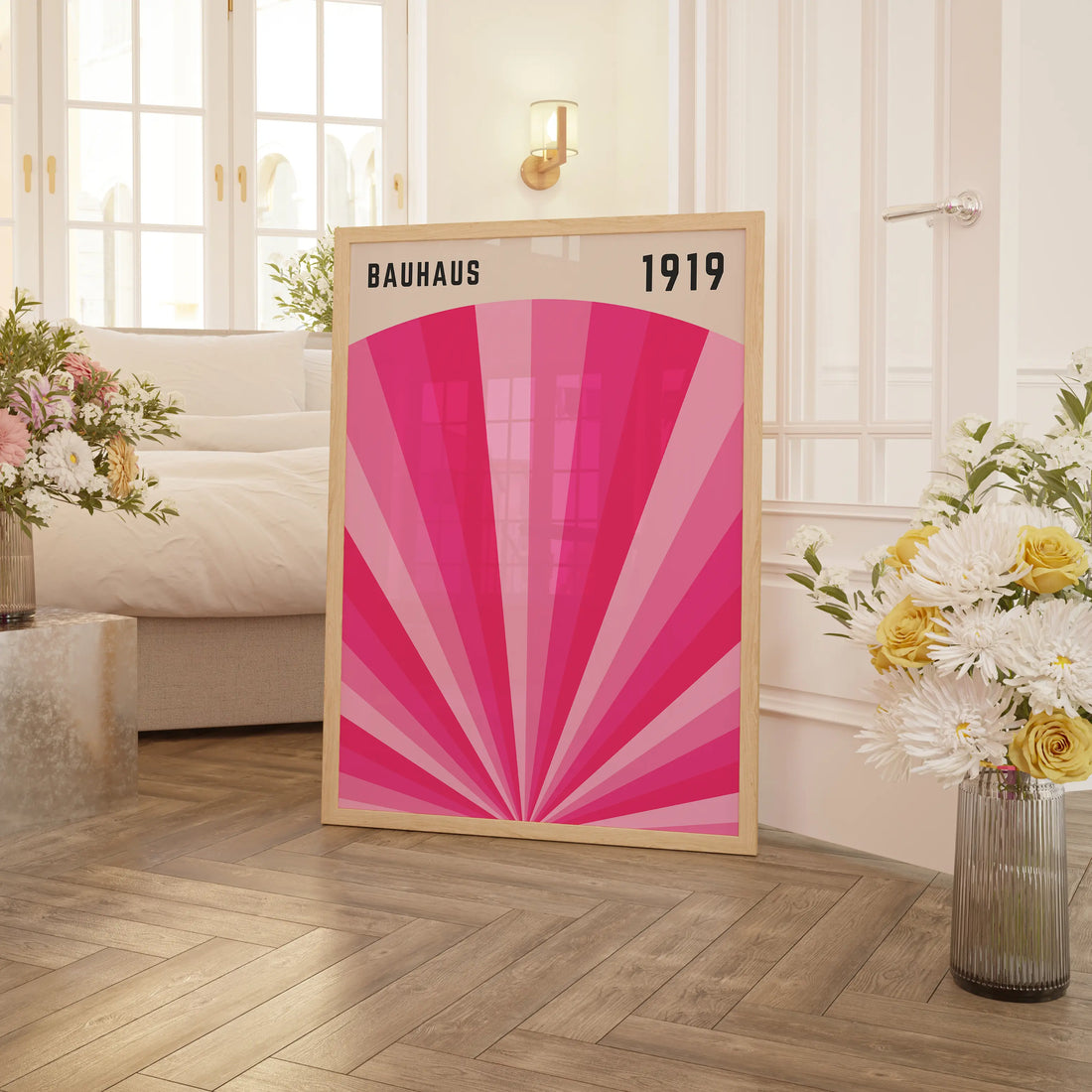 Pink Burst - Bauhaus