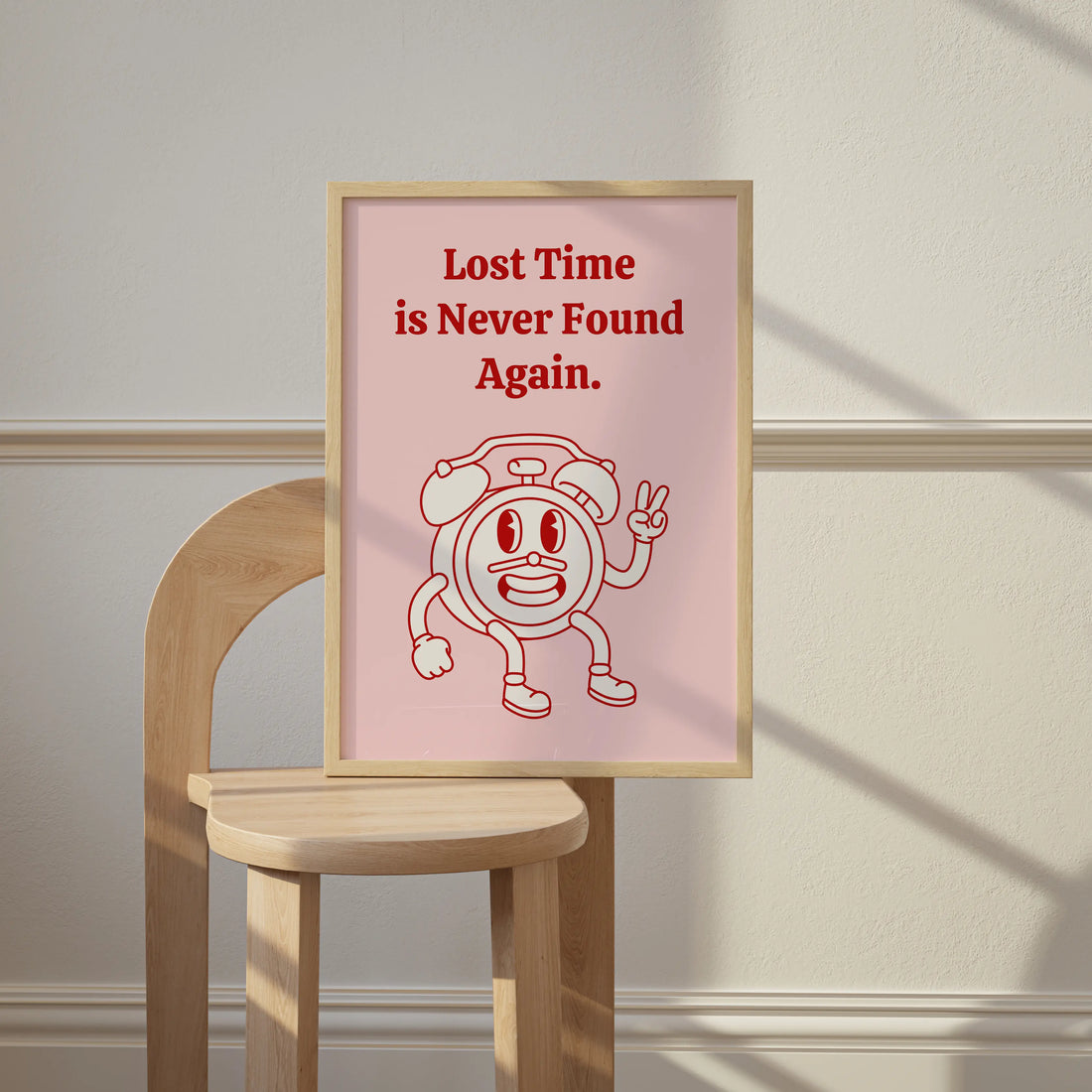 Lost Time is Never Found again